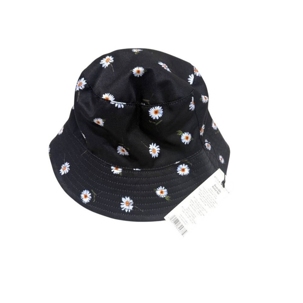new adult Alice + Olivia one size reversible daisy bucket hat A3 3074